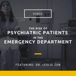 VIDEO_ Psychiatric Patients in ED